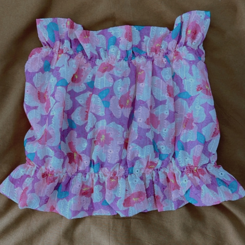 Flower Crop Top